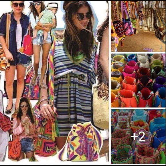 Authentic Wayuu mochila, Bag🧶🧶🧶🪡🪡🪡🧵🧵🧵🧵🪡 - Picture 9 of 9